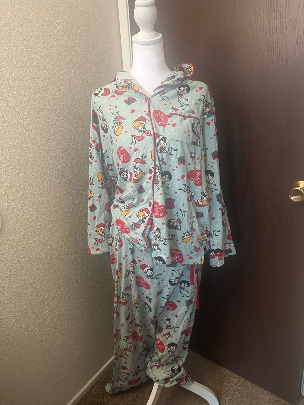 I love Lucy Christmas pajamas